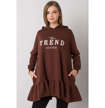 Tunika Model FA-TU-7369.41X Dark Brown - Fancy Hurtownia odzieży on-line, moda damska, bielizna i obuwie dla kobiet - Matterhorn.pl
