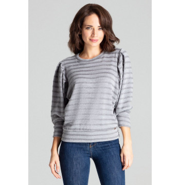 Bluzka Model L069 Grey - Lenitif