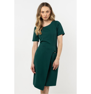 Sukienka Model A710 Bottle Green - awama