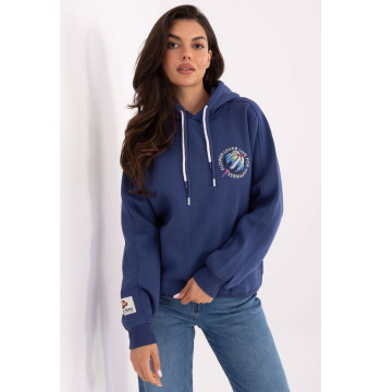 Bluza Damska Model D10600BK02784A Dark Blue - Sublevel