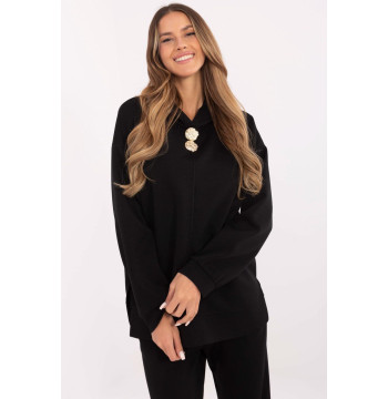 Bluza Damska Model DHJ-BL-20510.68 Black - Italy Moda
