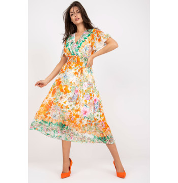Sukienka Model DHJ-SK-15967-1.01P Orange - Italy Moda