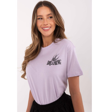 T-shirt Damski Model D12022AC02645H Light Violet - Sublevel