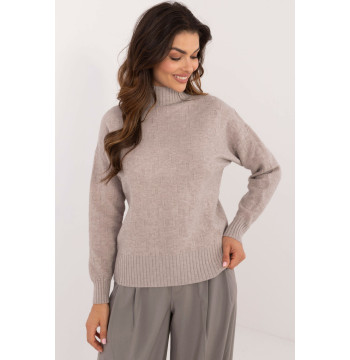 Sweter Damski Model AT-SW-2339.54 Beige - AT
