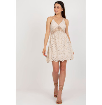 Sukienka Model TW-SK-BI-8971.99 Beige - Och Bella