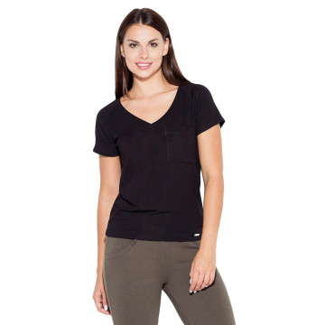 Bluzka Model K446 Black - Katrus