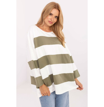 Bluzka Model RV-BZ-A833.50 Khaki - Relevance