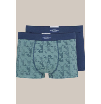 Komplet Bokserki Model Job 41925-MLC Navy/Green - Henderson