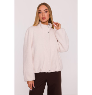 Kurtka Damska Model MOE885 Beige - Moe