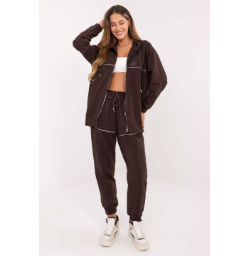 Spodnie Komplet Model RV-KMPL-A881.15 Dark Brown - Relevance