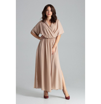Sukienka Model L055 Beige - Lenitif