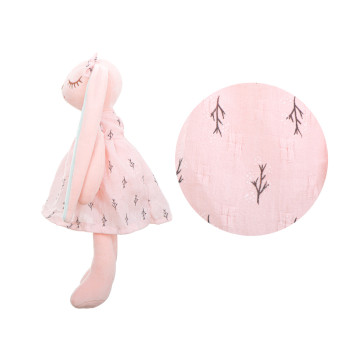 Maskotka pluszowa królik różowy 35cm