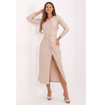 Sukienka Model IT-SK-21609.83 Beige - Italy Moda