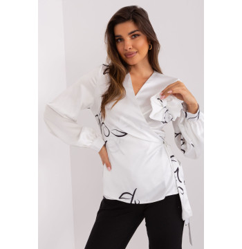 Bluzka Model LK-BZ-509423.22 White - Lakerta