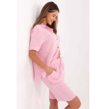 Spodnie Komplet Model LK-KMPL-510096.96 Light Pink - Lakerta