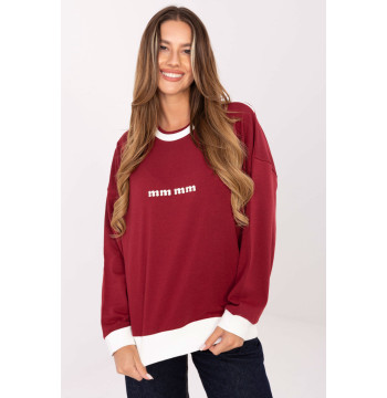 Bluza Damska Model RV-BZ-A878.51 Bordo - Relevance