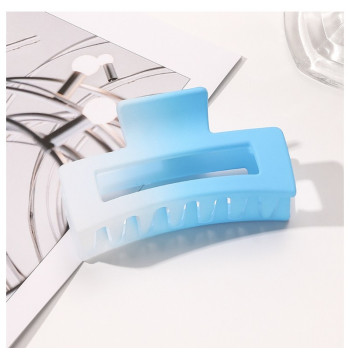 Spinka do włosów klamra XL ombre niebieska 8,5 cm SP147N