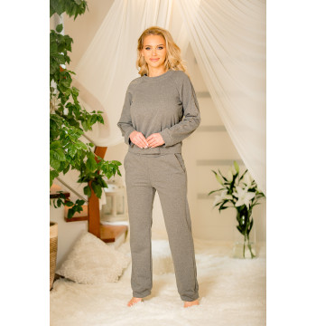 Spodnie Dresowe Model Maio bawełna Grey - Kalimo