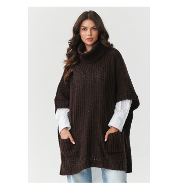 Golf Damski Model S160 Czekolada - Makadamia