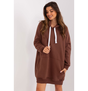 Bluza Damska Model EM-BL-704.99P Brown - Ex Moda