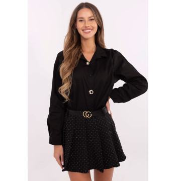 Koszula Damska Model DHJ-KS-20132.04P Black - Italy Moda