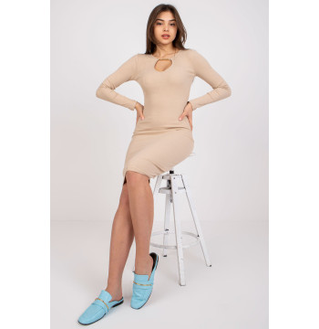 Sukienka Model EM-SK-686.63 Beige - Ex Moda