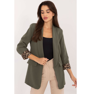 Marynarka Model DHJ-MA-18657-1.86 Khaki - Italy Moda