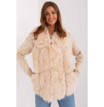 Kamizelka Model AT-KZ-2375.00P Beige - AT
