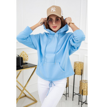 Bluza Damska Model Noemi WJ8890 Baby Blue - Vittoria Ventini