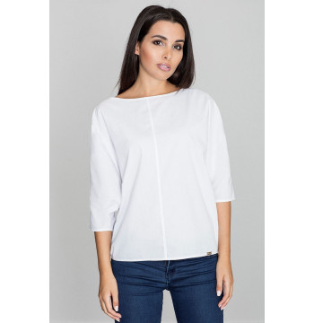 Bluzka Model M563 White - Figl