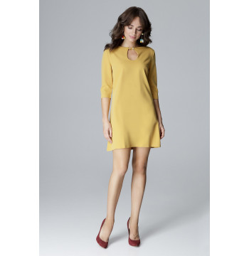 Sukienka Model L001 Yellow - Lenitif