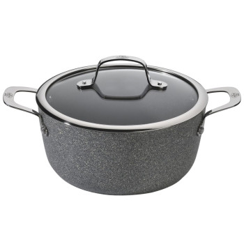Garnek BALLARINI Salina Granitium z pokrywką granitowy 16 cm 75002-828-0