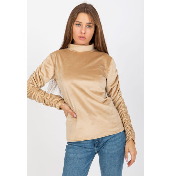 Bluzka Model RP-BZ-8181.61P Beige - Rue Paris