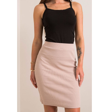 Spódnica Model RV-SD-4271.29P Beige - Rue Paris