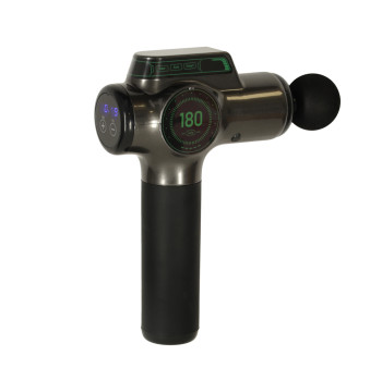 Pistolet do masażu masażer do pleców ciała wyświetlacz LED 8w1