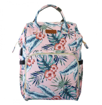 Torba, organizer do wózka plecak dla mamy Różowy 42x26x19cm PL152R