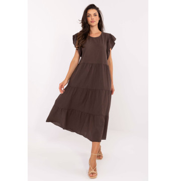 Sukienka Model TW-SK-BI-6-2172.96 Dark Brown - Och Bella