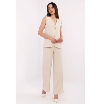 Spodnie Komplet Model MI-KMPL-C322.68 Beige - Italy Moda