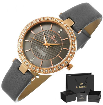 Zegarek Damski G.Rossi 10995A2-1B3 + BOX