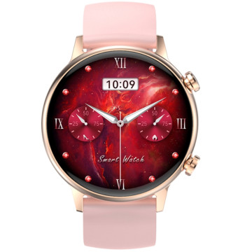 Smartwatch Damski RUBICON RNCF09 Rose Gold/Pink SMARUB234