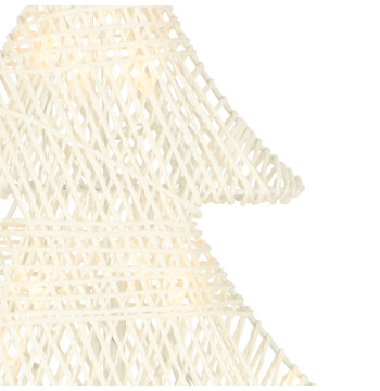 Choinka świecąca dekoracja świąteczna 10 LED 39 cm ciepły biały