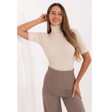 Sweter Damski Model PM-SW-CV6078.05 Light Beige - Factory Price