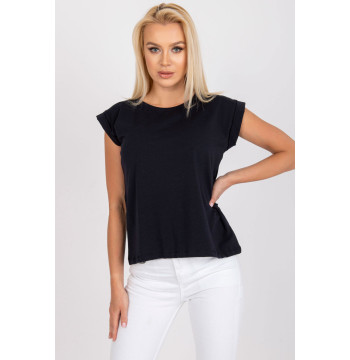 T-shirt Damski Model RV-TS-4833.32P Navy - BFG