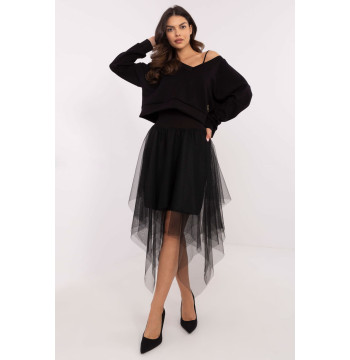 Sukienka Komplet Model MI-KMPL-M5359.79P Black - Italy Moda