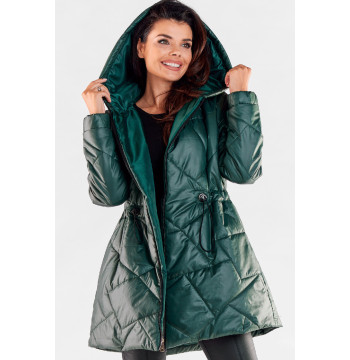 Kurtka Damska Model A540 Bottle Green - awama