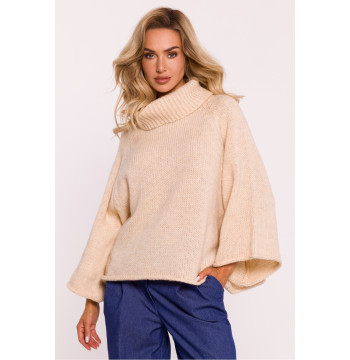 Golf Damski Model MOE822 Beige - Moe