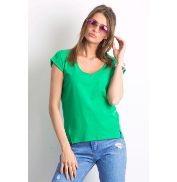 T-shirt Damski Model RV-TS-4839.12P Green - BFG