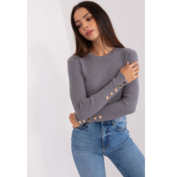 Sweter Damski Model PM-SW-PM685.39P Dark Grey - Factory Price