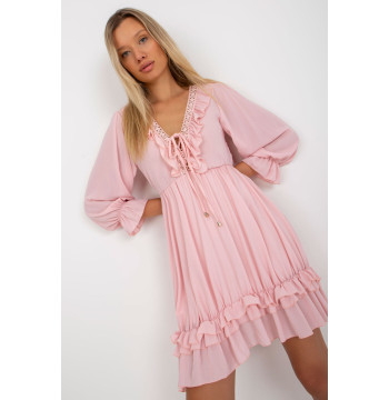 Sukienka Model TW-SK-BI-0761.92 Light Pink - Och Bella