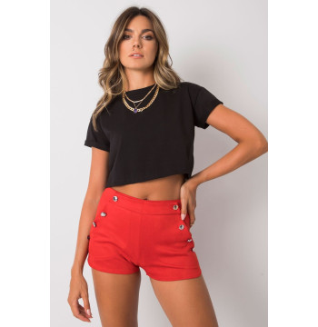 T-shirt Damski Model RV-TS-6929.19 Black - BFG